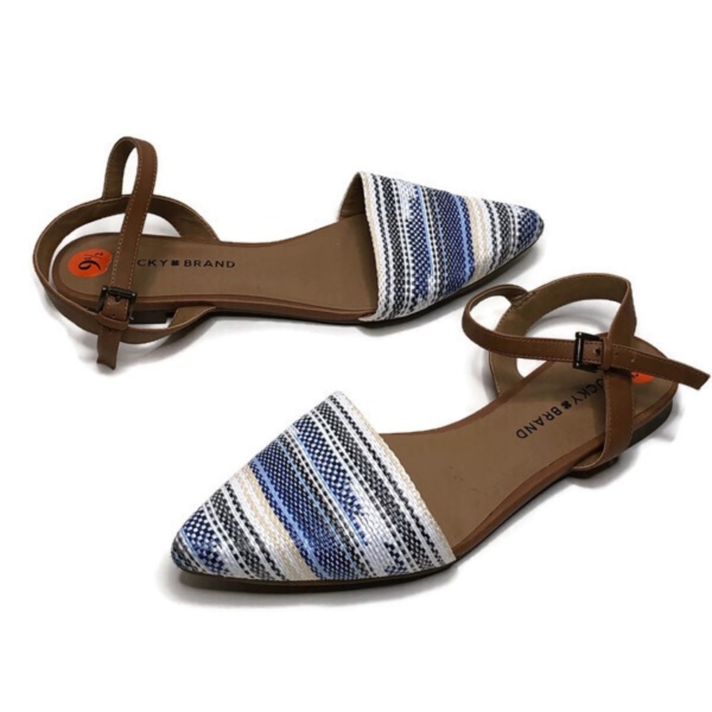 Lucky Brand Makaby Boho Ankle Strap Sandals